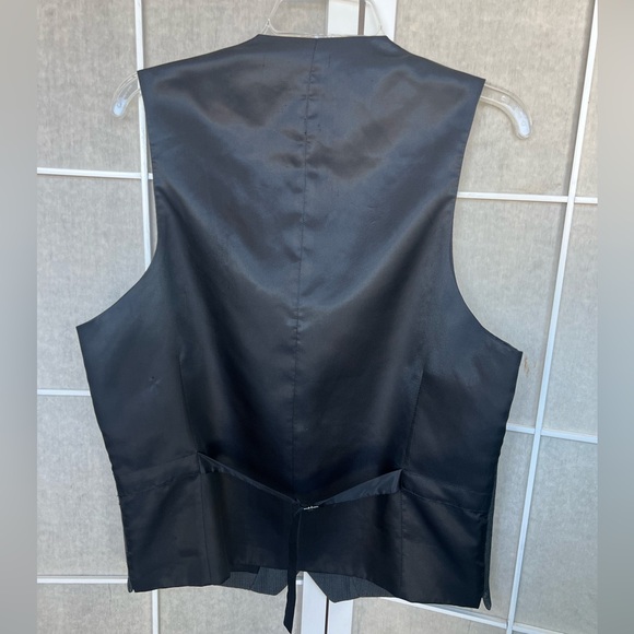 KENNETH COLE Men's Awearness Gray Vest Size Medium Slim Fit ๐ - Picture 5 of 6